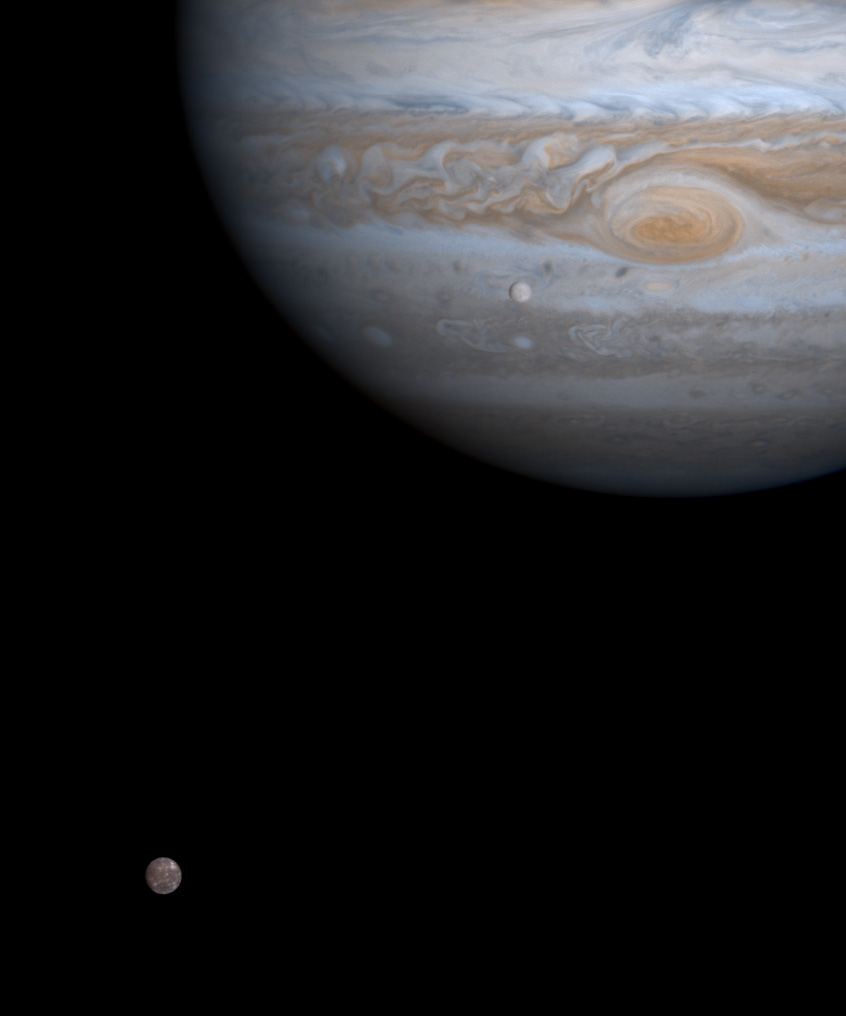 Radar Findings Shed New Light on Europa Ice Shell Thickness icy surface of jupiter moon europa from space